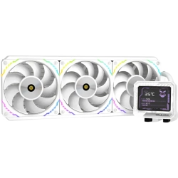 Chłodzenie wodne Valkyrie V360 LCD White 360 mm