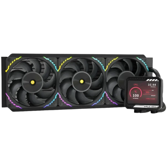 Chłodzenie wodne Valkyrie V360 LCD 360 mm czarne
