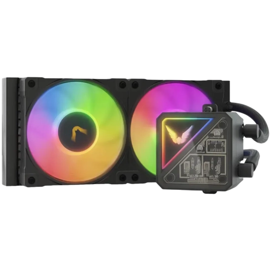 Chłodzenie wodne Valkyrie V240 Lite ARGB 240 mm czarne