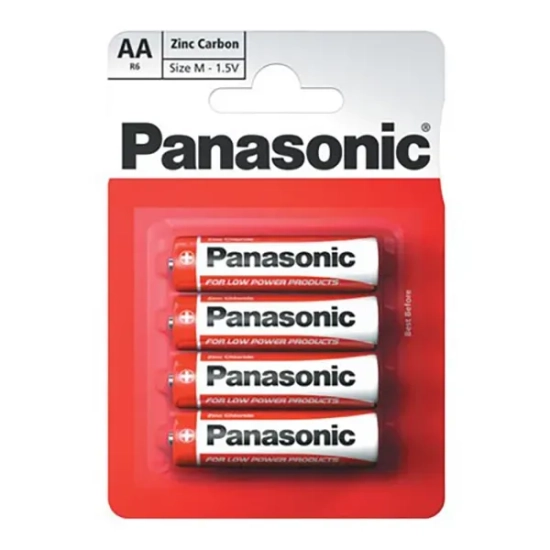 Baterie Panasonic AA cynkowo-węglowe 4 szt.