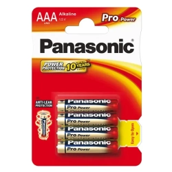 Baterie Panasonic Pro Power AAA alkaliczne 4 szt. 265899