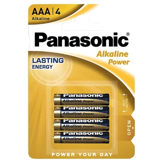 Baterie Panasonic Alkaline Power AAA alkaliczne 4 szt.
