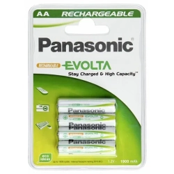 Akumulatorki Panasonic AA 1900 mAh HHR-3MVE/4BC 4 szt.
