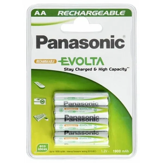 Akumulatorki Panasonic AA 1900 mAh HHR-3MVE/4BC 4 szt.