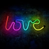 Neon LED RGB Forever Light LOVE FLRN01 z pilotem