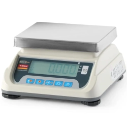 Waga sklepowa TEM ECO+ TEKO+LCD06C-P1-B1 z legalizacją i RS232, 6 kg / 2 g