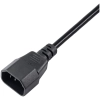 AKYGA Kabel zasilający Akyga AK-PC-03A przedłużacz CCA IEC C13 / C14 1.8 m