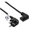 AKYGA Kabel zasilający kątowy Akyga AK-PC-02C CU 3x0.75mm² CEE 7/7 / IEC
