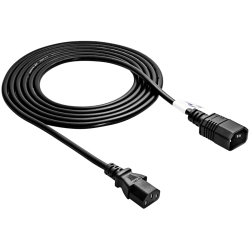 AKYGA Kabel zasilający Akyga AK-PC-07A przedłużacz CCA 3x0.75mm2 IEC C13 /