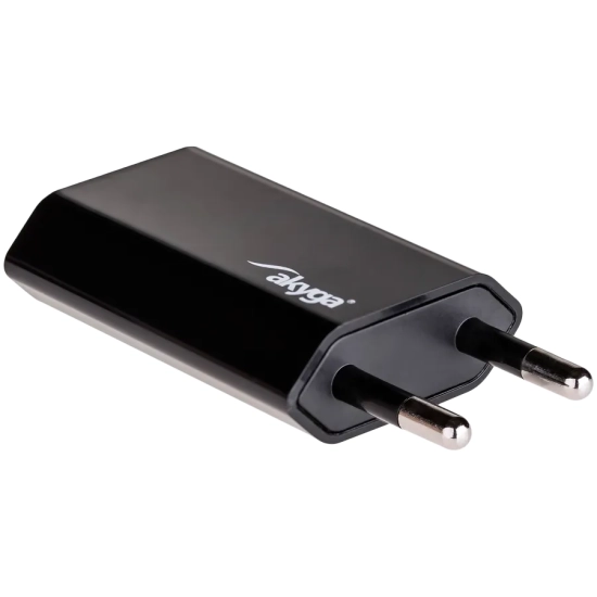 AKYGA Ładowarka sieciowa Akyga AK-CH-03BK 5W USB-A 5V / 1A czarna
