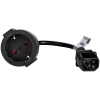 Adapter Akyga AK-PC-10A IEC C14-CEE 7/3 15 cm