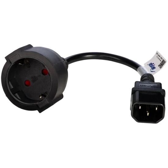 Adapter Akyga AK-PC-10A IEC C14-CEE 7/3 15 cm