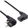 AKYGA Kabel zasilający kątowy Akyga AK-PC-12A CCA 3x0.75mm² CEE 7/7 / IEC