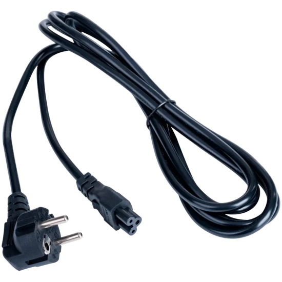 Kabel zasilający Akyga AK-NB-10A IEC C5 3 m czarny