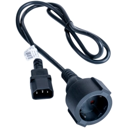 AKYGA Kabel zasilający przedłużacz Akyga AK-PC-13A CU 3x0.75mm² CEE 7/3 /