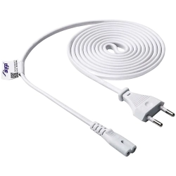 AKYGA Kabel zasilający ósemka Akyga AK-RD-06A CCA 2x0.5mm² CEE 7/16 / IEC