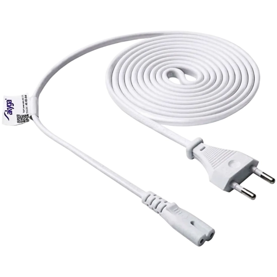 AKYGA Kabel zasilający ósemka Akyga AK-RD-06A CCA 2x0.5mm² CEE 7/16 / IEC