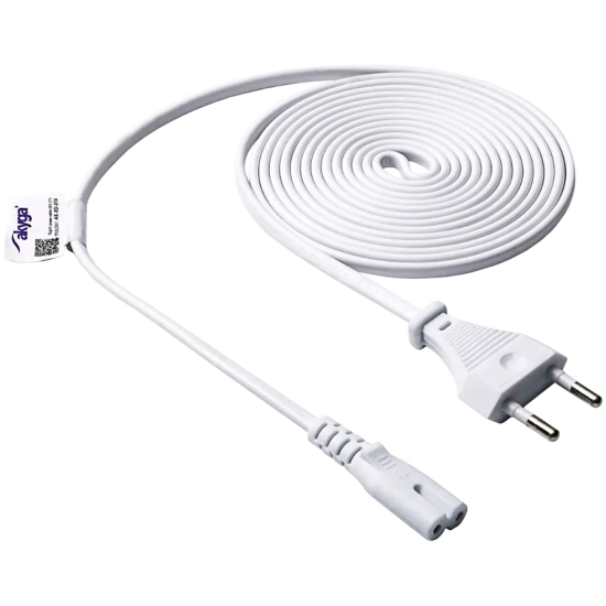AKYGA Kabel zasilający ósemka Akyga AK-RD-07A CCA 2x0.5mm² CEE 7/16 / IEC