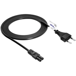 AKYGA Kabel zasilający ósemka Akyga AK-RD-02C CU 2x0.5mm² CEE 7/16 / IEC
