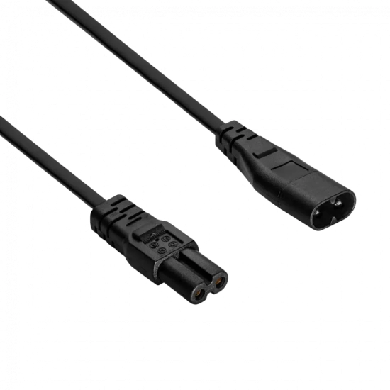 Przedłużacz Akyga AK-RD-08A IEC C8-C7 1,5 m