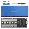 Qoltec Obudowa 51832 M.2 SATA USB 3.0 niebieski