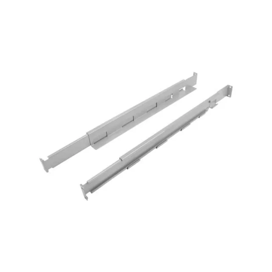 Metalowe szyny montażowe Armac R/0019 w kolorze srebrnym do szaf Rack 19" i urządzeń UPS.