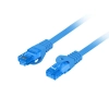 LANBERG PATCHCORD S/FTP KAT.6A 1M NIEBIESKI LSZH CCA (FLUKE PASSED) PCF6A-10CC-0100-B