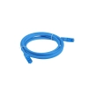 Lanberg patchcord S/FTP kat. 6A 1 m niebieski LSZH CCA PCF6A-10CC-0100-B