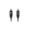Lanberg Kabel USB-C CA-CMCM-40CU-0018-BK 1,8 m 60 W
