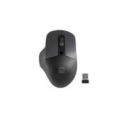 Bezprzewodowa mysz Natec Blackbird 2 NMY-1874 w kolorze czarno-szarym, z odbiornikiem USB-A. Bezprzewodowa mysz Natec Blackbird 2 NMY-1874 w kolorze czarno-szarym, z odbiornikiem USB-A.