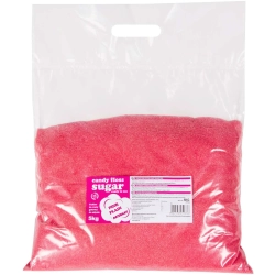 GSG24 Kolorowy cukier do waty cukrowej czerwony o smaku naturalnym 5kg