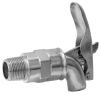 GSG24 Metalowy zawór kurek kranik do beczki 3/4''