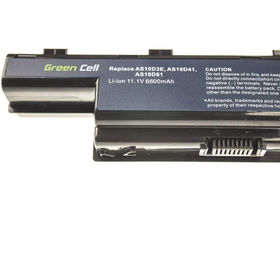 Green Cell Bateria AC07 6600 mAh 10,8 V Li-Ion