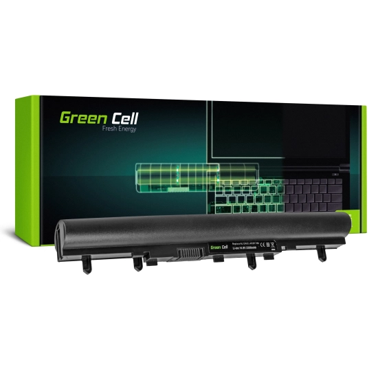 Bateria Green Cell AC25 do Acer Aspire E1-510 E1-522 E1-530 E1-532 E1-570 E1-572 V5-531 V5-571, 2200 mAh