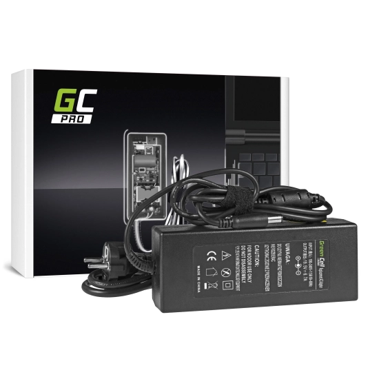 Zasilacz Green Cell AD35P do laptopów Dell, moc 130 W, napięcie wyjściowe 19,5 V, natężenie 6,7 A, wtyk 7.4MM-5.0MM