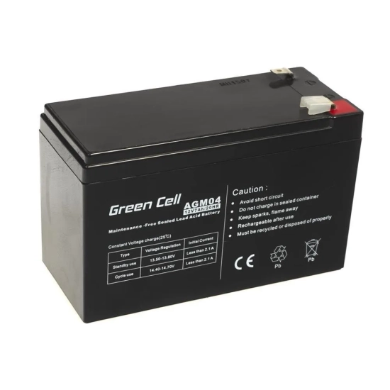 Green Cell Akumulator AGM04 12 V 7 Ah AGM