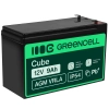 Akumulator Green Cell AGM06, wariant AGM VRLA 12 V 9 Ah, złącze Faston 250 (F2).