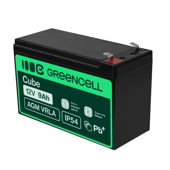 Green Cell Akumulator AGM06 12 V 9 Ah AGM