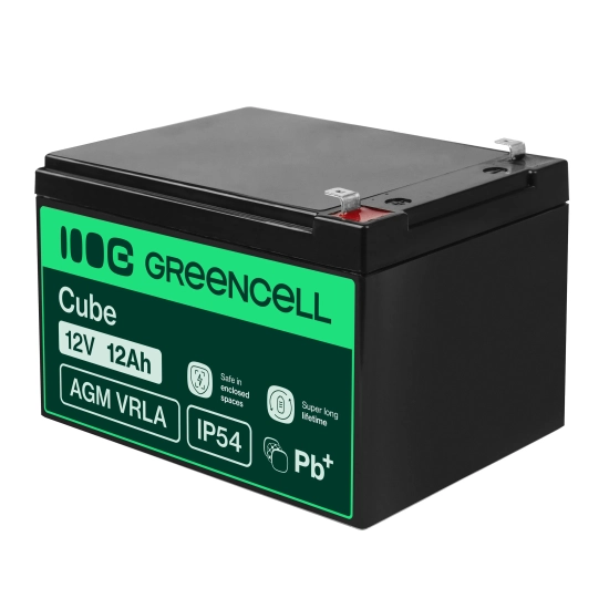 Green Cell Akumulator AGM07 12 V 12 Ah AGM