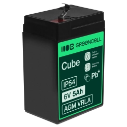 Akumulator Green Cell AGM11 6V 5Ah VRLA AGM Akumulator Green Cell AGM11 6V 5Ah VRLA AGM