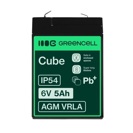 Akumulator Green Cell AGM11 6V 5Ah VRLA AGM