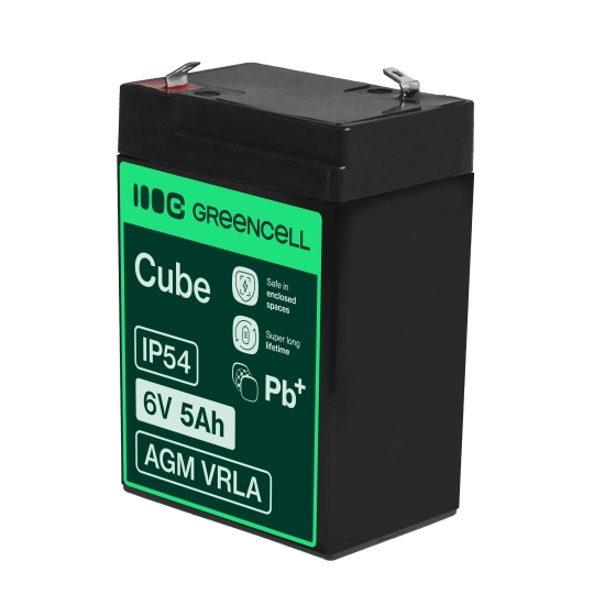 Green Cell Akumulator AGM11 6 V 5 Ah AGM