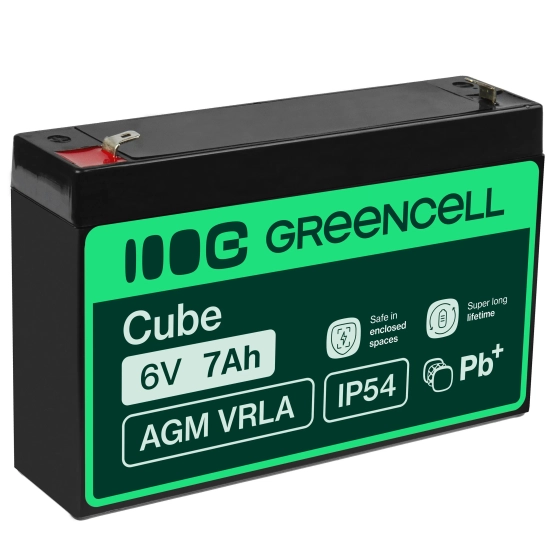 Green Cell Akumulator AGM AGM12 6 V 7 Ah
