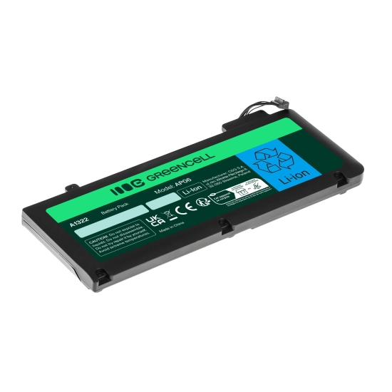 Green Cell AP06 bateria A1322 5200 mAh do Apple MacBook do 13 A1278 ( Early