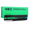 Czarna bateria laptopowa Green Cell AS02, wariant 4400 mAh i 11,1 V, widok produktu.