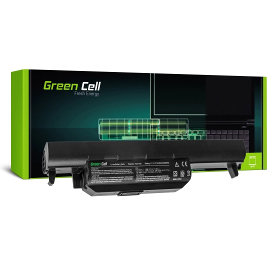 Bateria do laptopa Green Cell AS37 do ASUS A32-K55, 4400 mAh