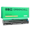 Czarna bateria laptopowa Green Cell DE04, wariant 4400 mAh i 11,1 V, widok produktu.