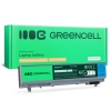 Srebrna bateria laptopowa Green Cell DE09, wariant 4400 mAh i 11,1 V, widok produktu.