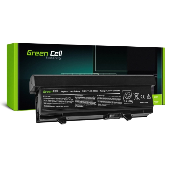 Bateria Green Cell DE35 do Dell E5500 E5400 9 cell, 6600 mAh