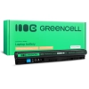 Czarna bateria laptopowa Green Cell DE77, wariant 2200 mAh i 14,8 V, widok produktu.